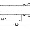 KABEĻU UZGALIS HI-4/10*P200